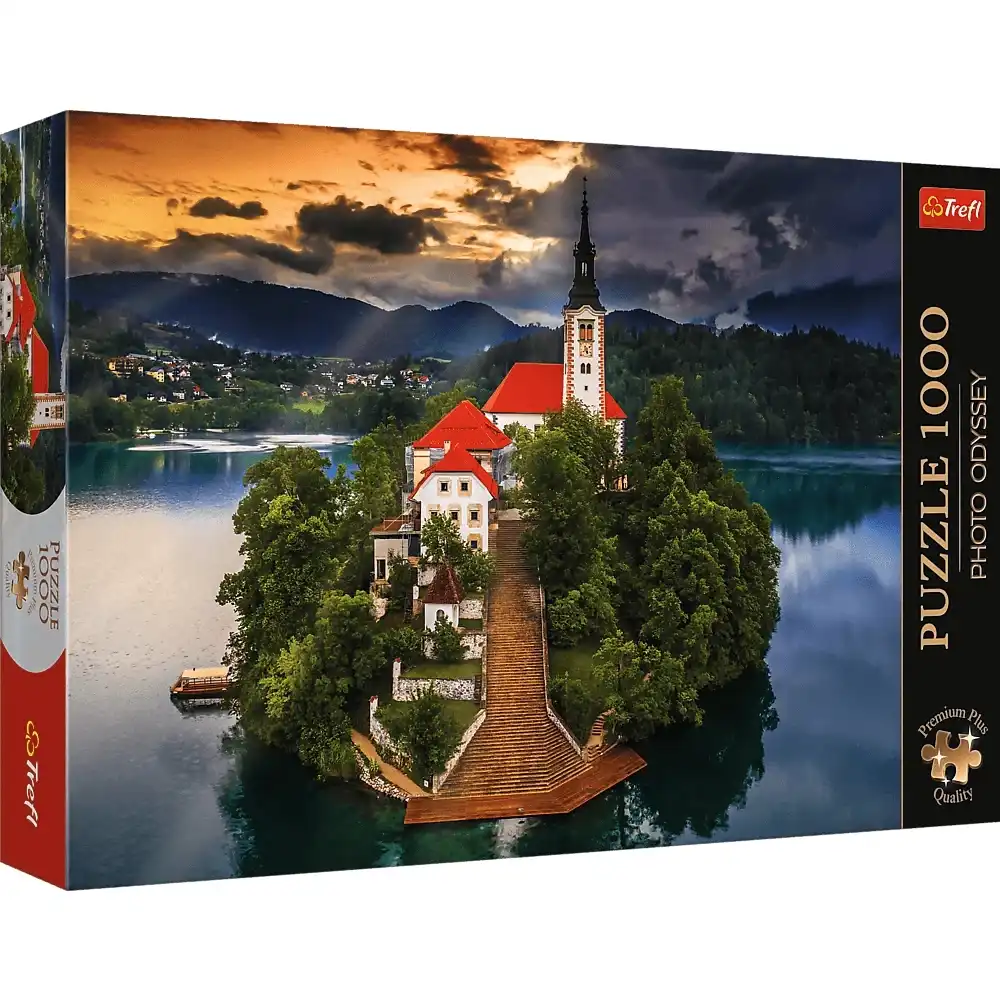 Trefl - Lake Bled, Slovenia Photo Odyssey Puzzle 1000 Pieces - 10797