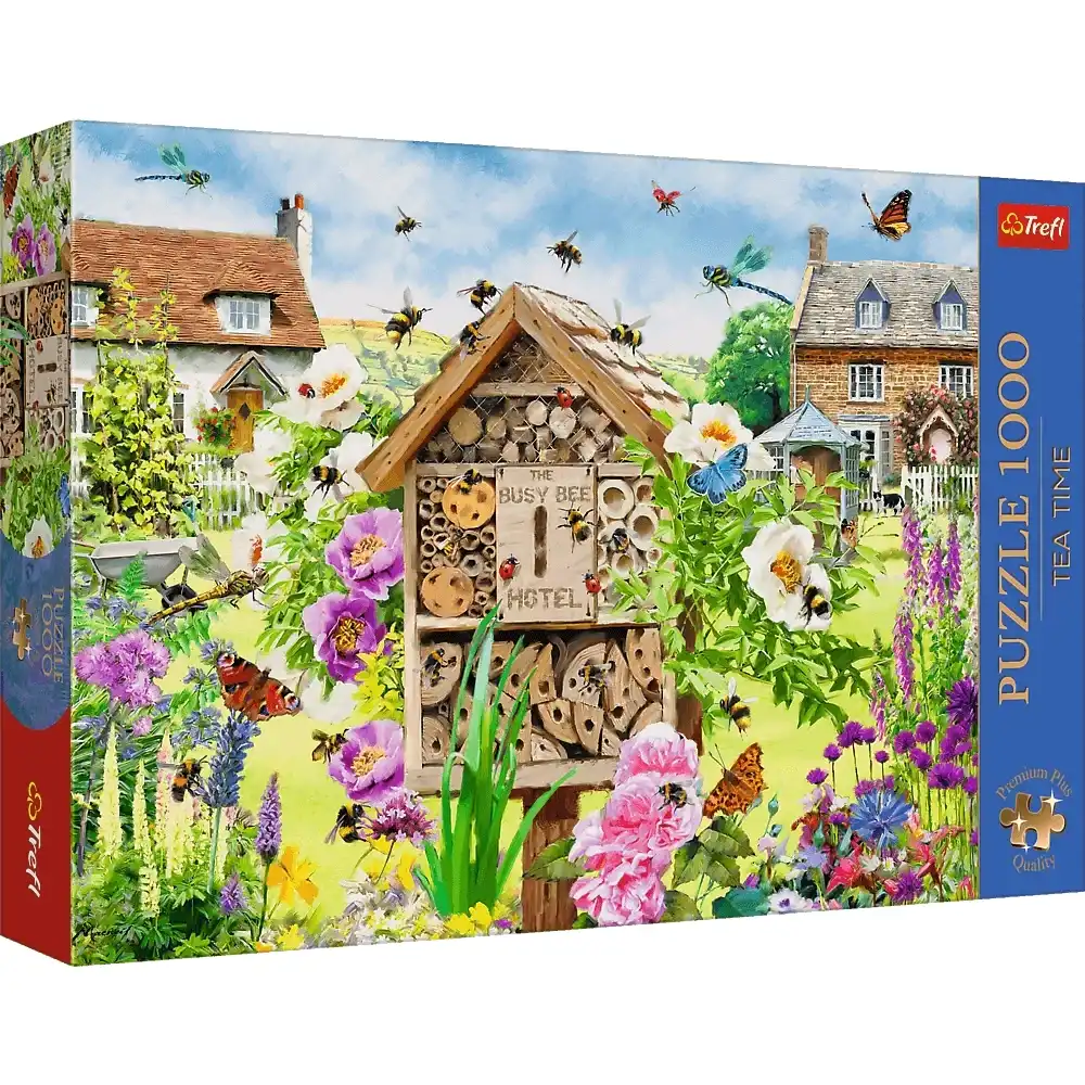 Trefl - Tea Time Bee House Premium Puzzle 1000 Pieces - 10809
