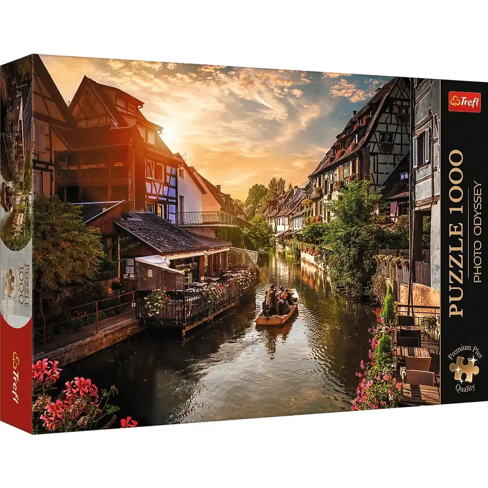Trefl - Odyssey Little Venice in Colmar, France Premium Puzzle 1000 Pieces - 10816