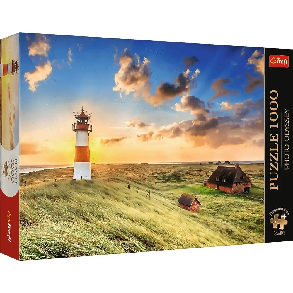 Trefl -  List Lighthouse, Germany Photo Odyssey Puzzle 1000 Pieces - 10823