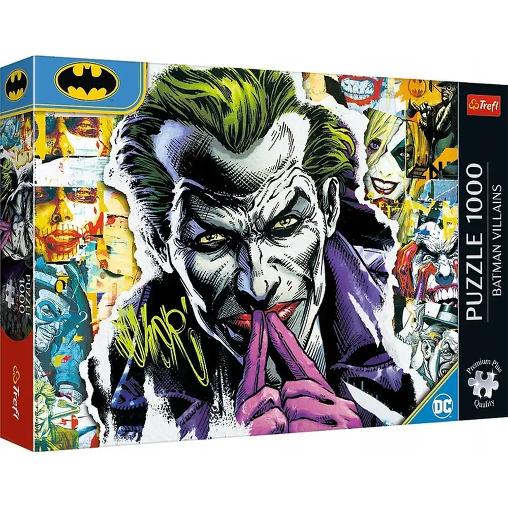 Trefl - Puzzle Premium Batman Joker ( 1000 Pcs ) - 10836