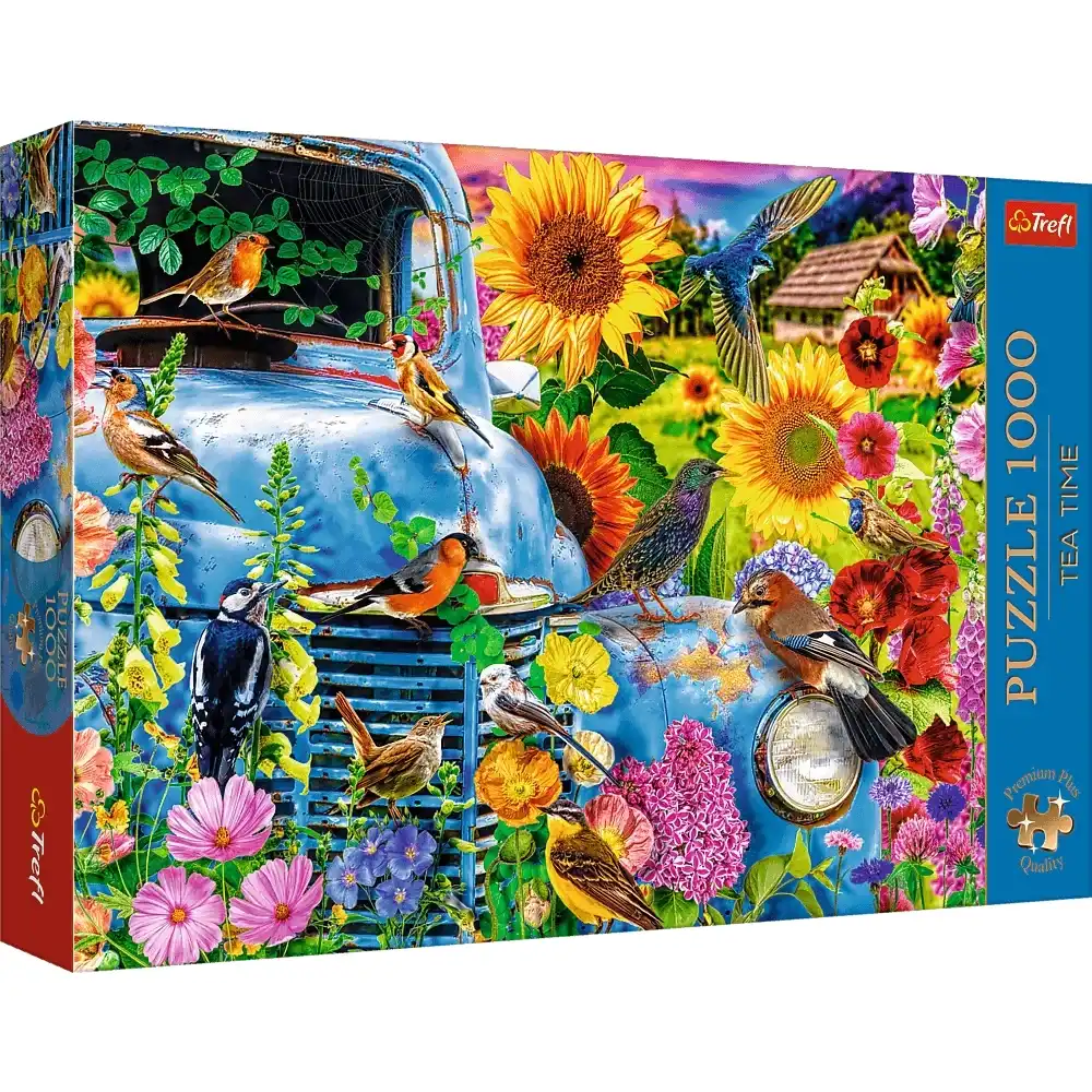 Trefl - Tea Time: Country Idyll: Singing Birds Premium Puzzle 1000 Pieces - 10848