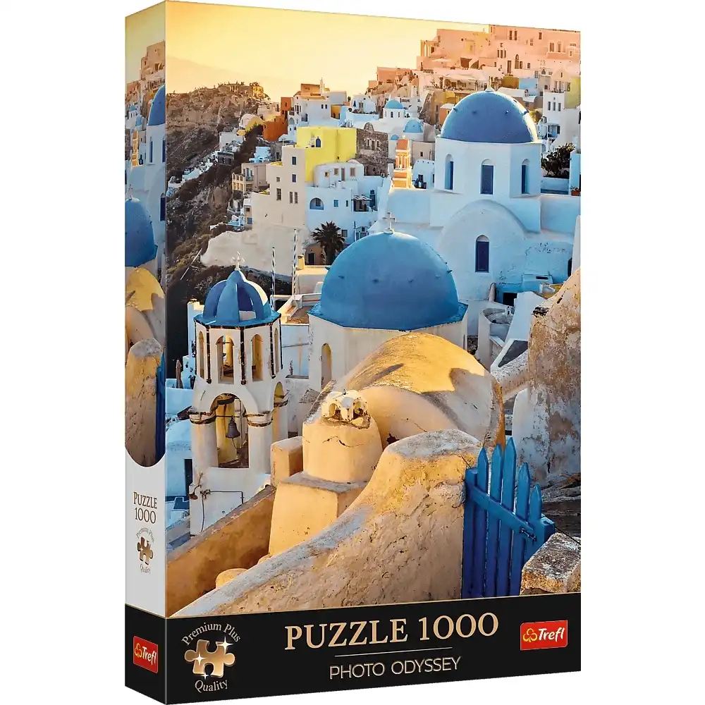 Trefl - Odyssey Oia Town, Santorini Premium Puzzle 1000 Pieces - 10853