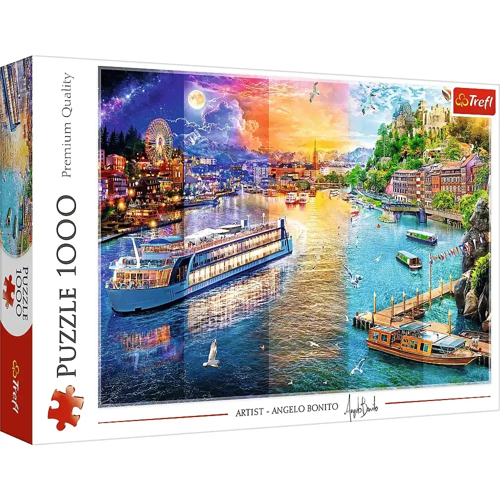 Trefl - River Cruise Puzzle 1000 Pieces - 10860