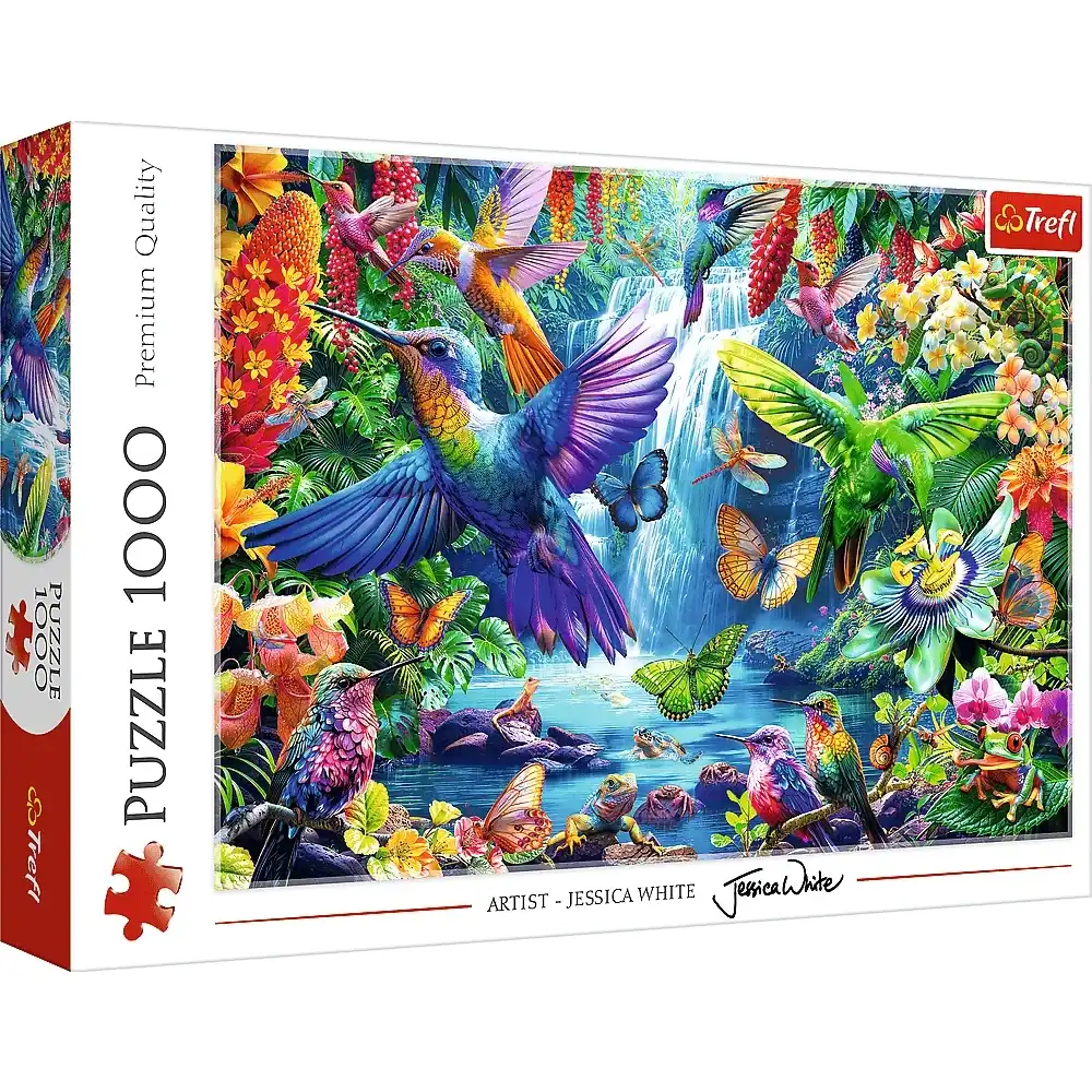 Trefl - Hummingbirds in the Tropics Puzzle 1000 Pieces - 10880