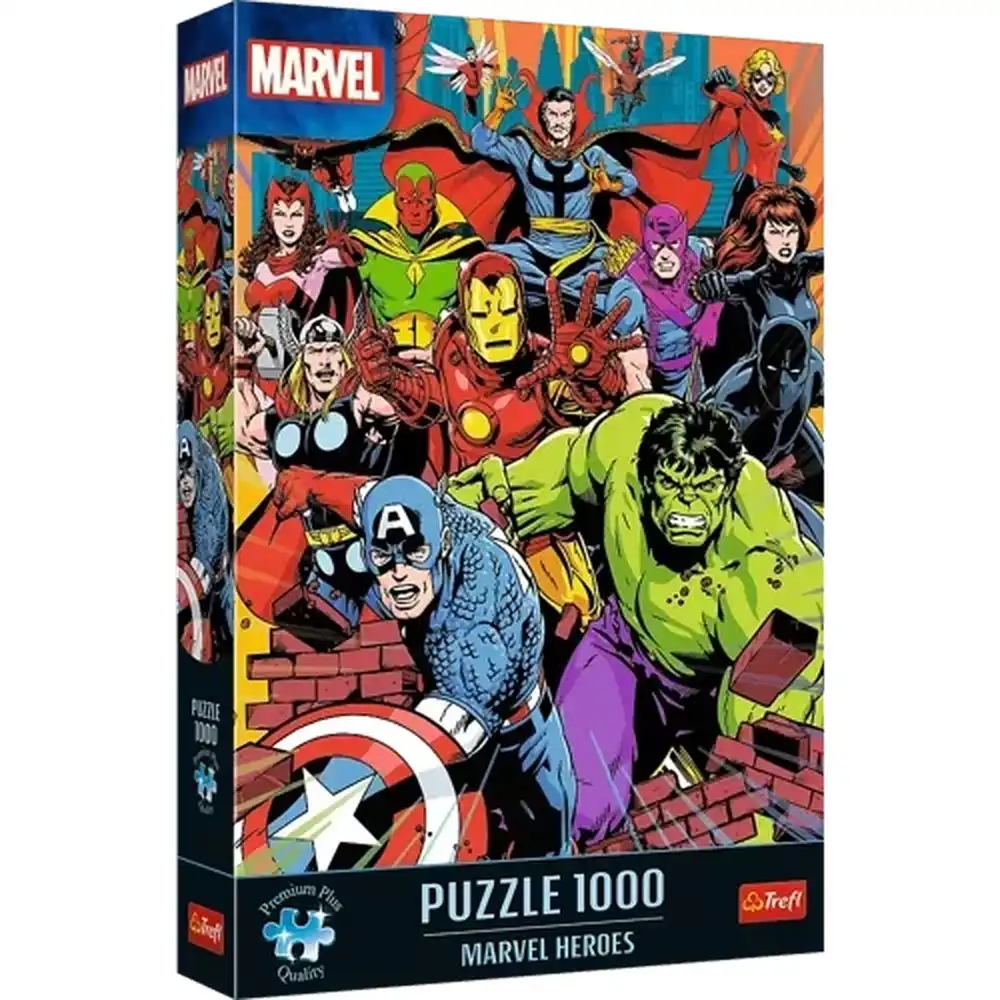 Trefl - Premium Plus Marvel Heroes Puzzle ( 1000 Pcs ) - 10881