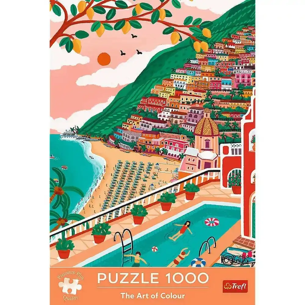 Trefl - Puzzle Positano Italy Trefl ( 1000 Pcs ) - 10895