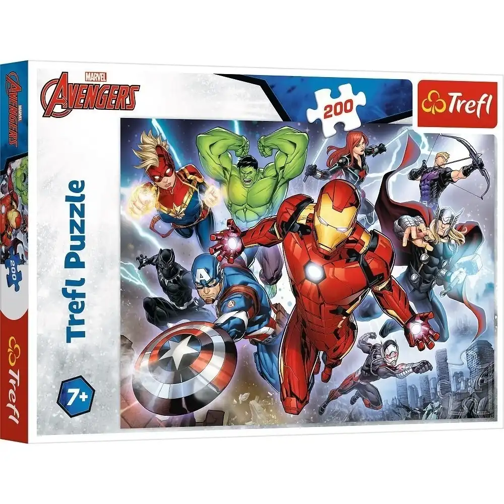 Trefl - Avengers Shaped Puzzle 200 Pieces - 13260