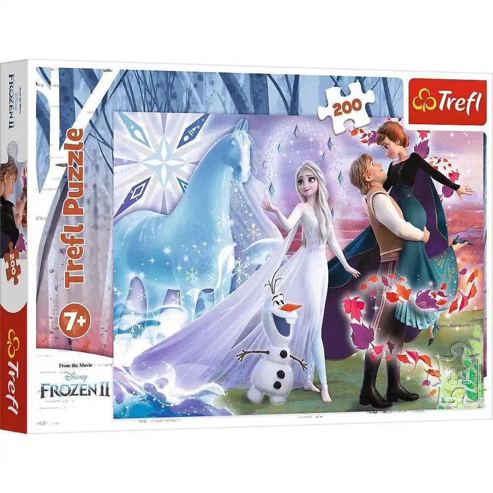 Trefl - Magic Sister's World Frozen Shaped Puzzle 200 Pieces - 13265