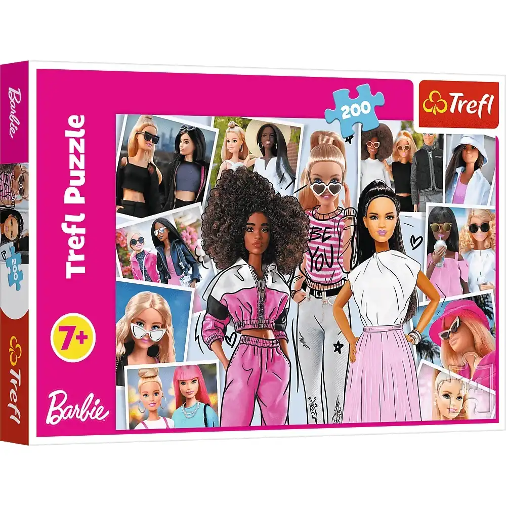 Trefl - In the World of Barbie Puzzle 200 Pieces - 13301