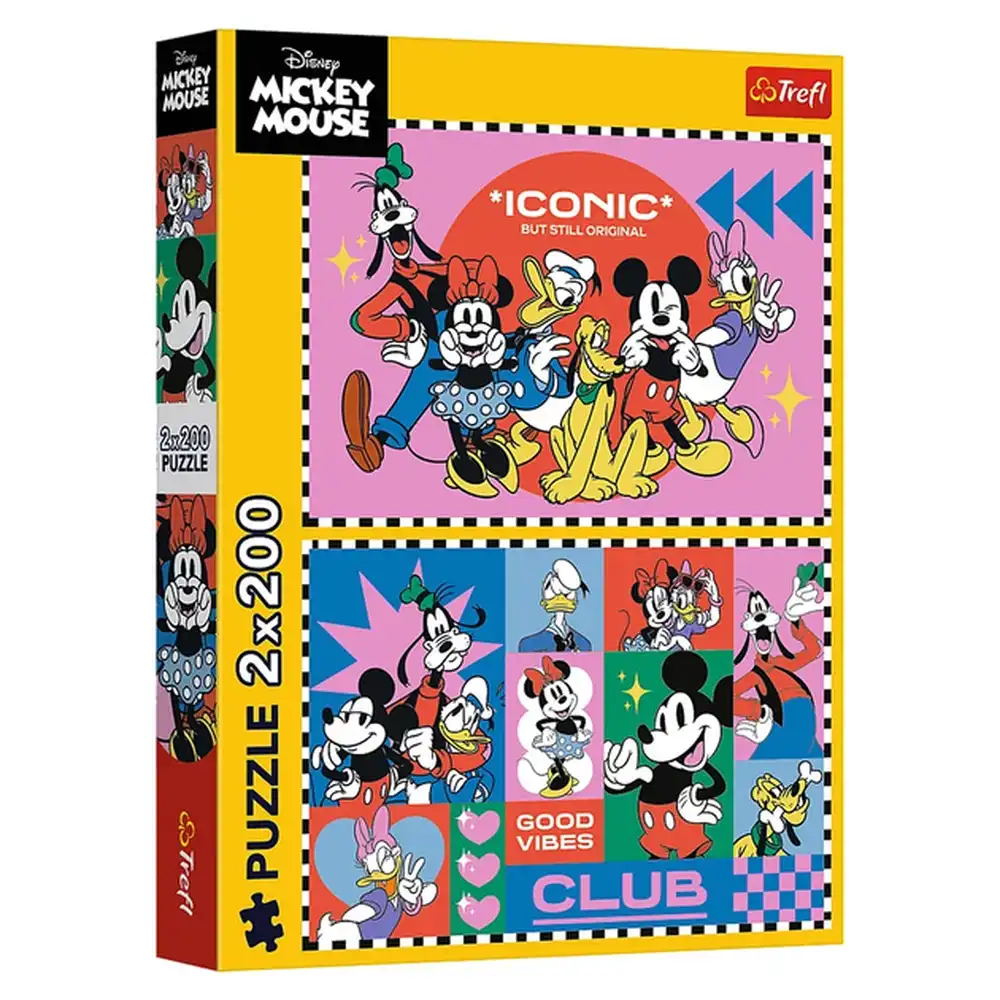 Trefl - Disney Mickey Mouse 2x200 Puzzle - 13319