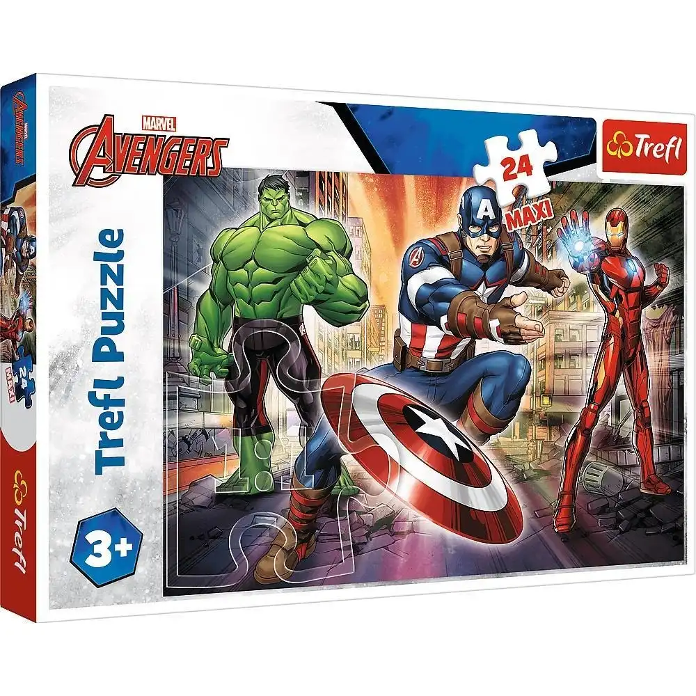 Trefi - Disney Marvel The Avengers Maxi Puzzle 24 Pieces - 14321