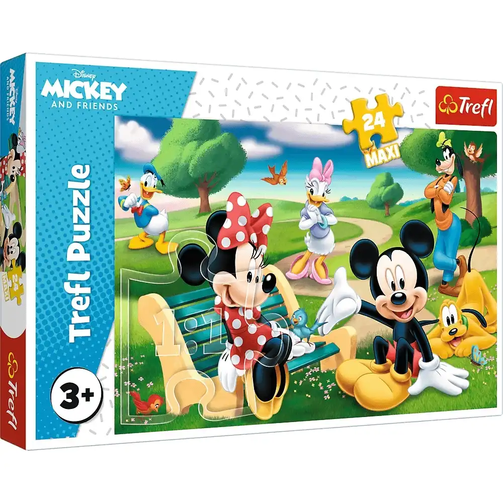 Trefl - Disney Mickey Mouse with Friends Puzzle 24 Pieces - 14344
