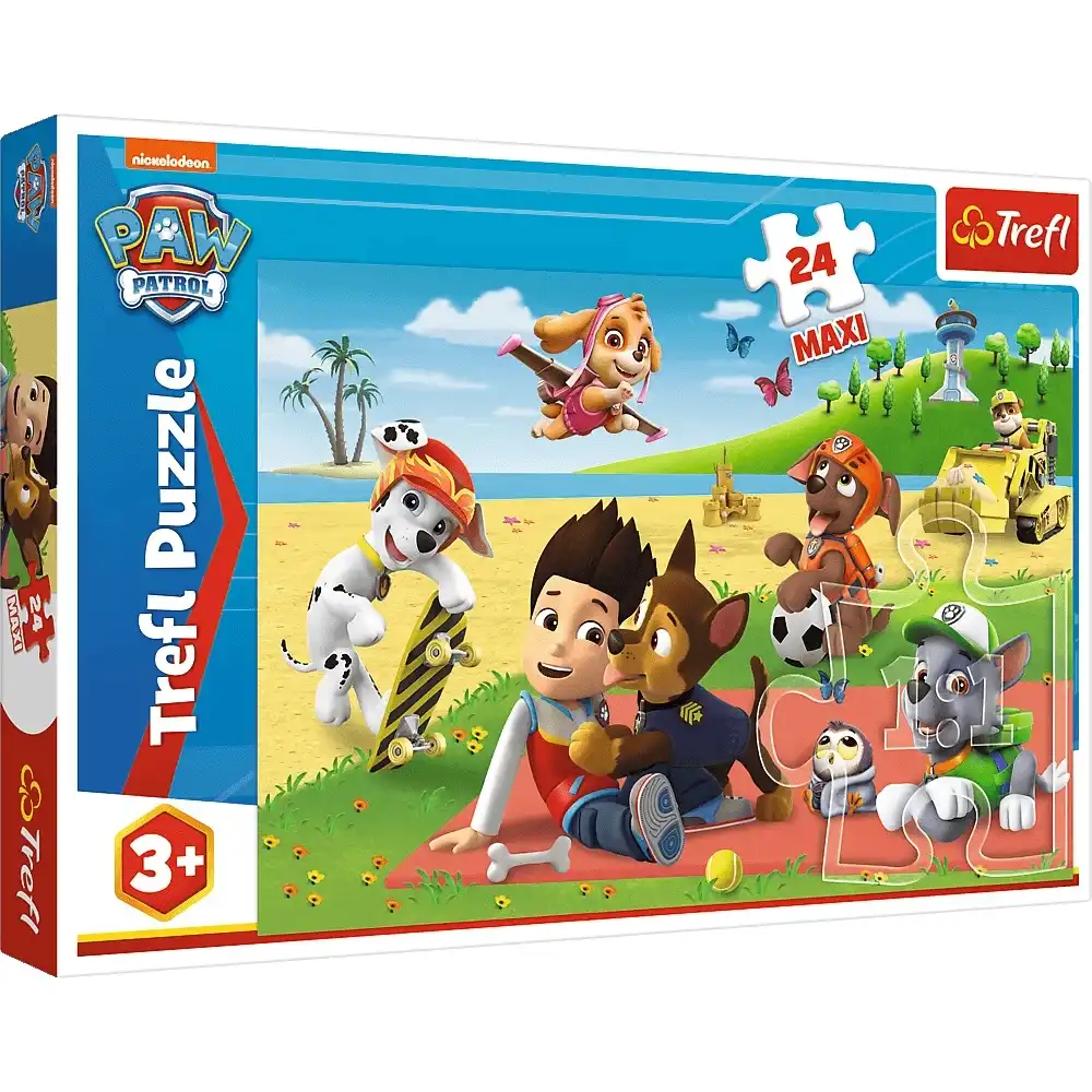 Trefl - Paw Patrol Fun on the Blanket Puzzle 24 Pieces - 14346