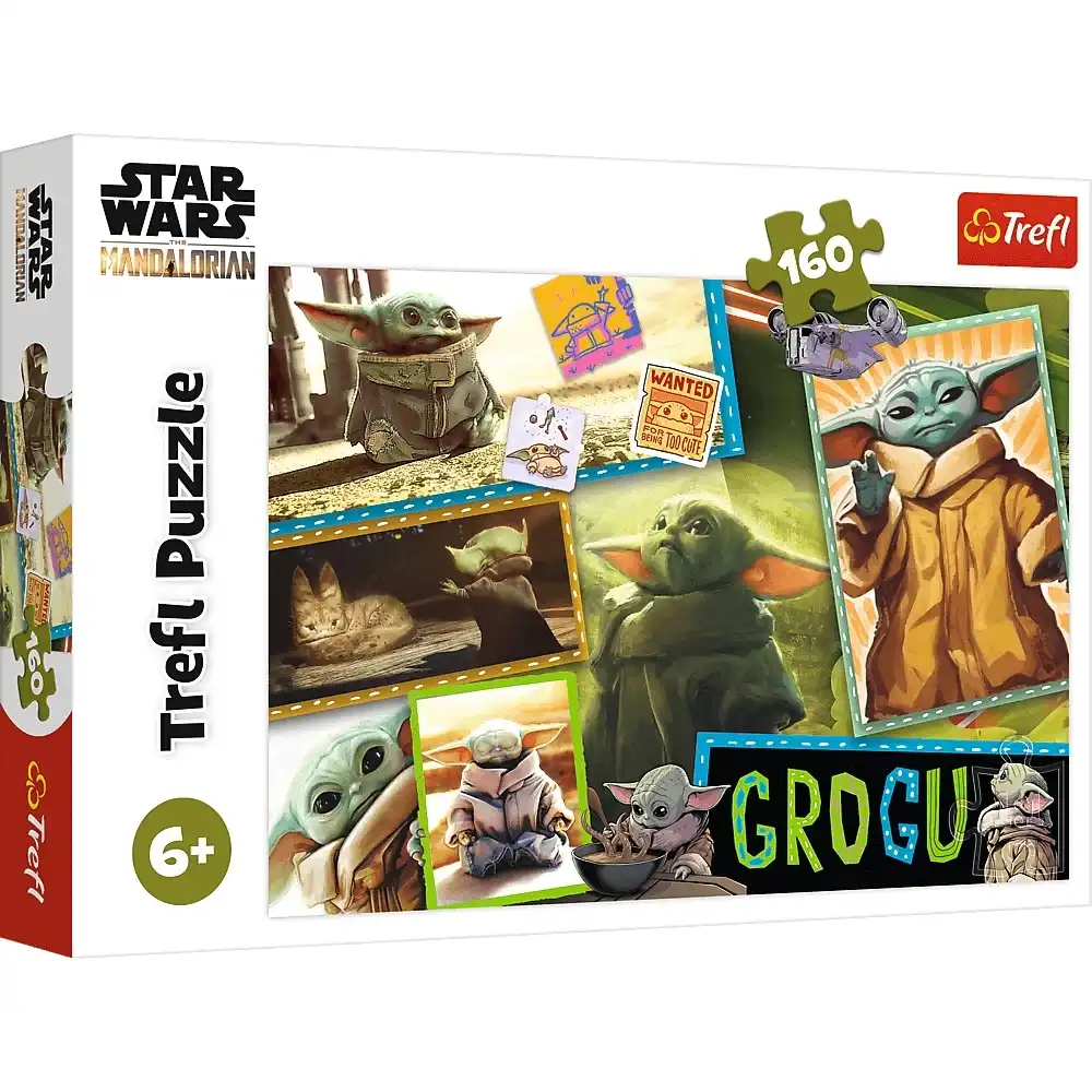 Trefl - Star Wars Mandalorian Grogu Puzzle 160 Pieces - 15411