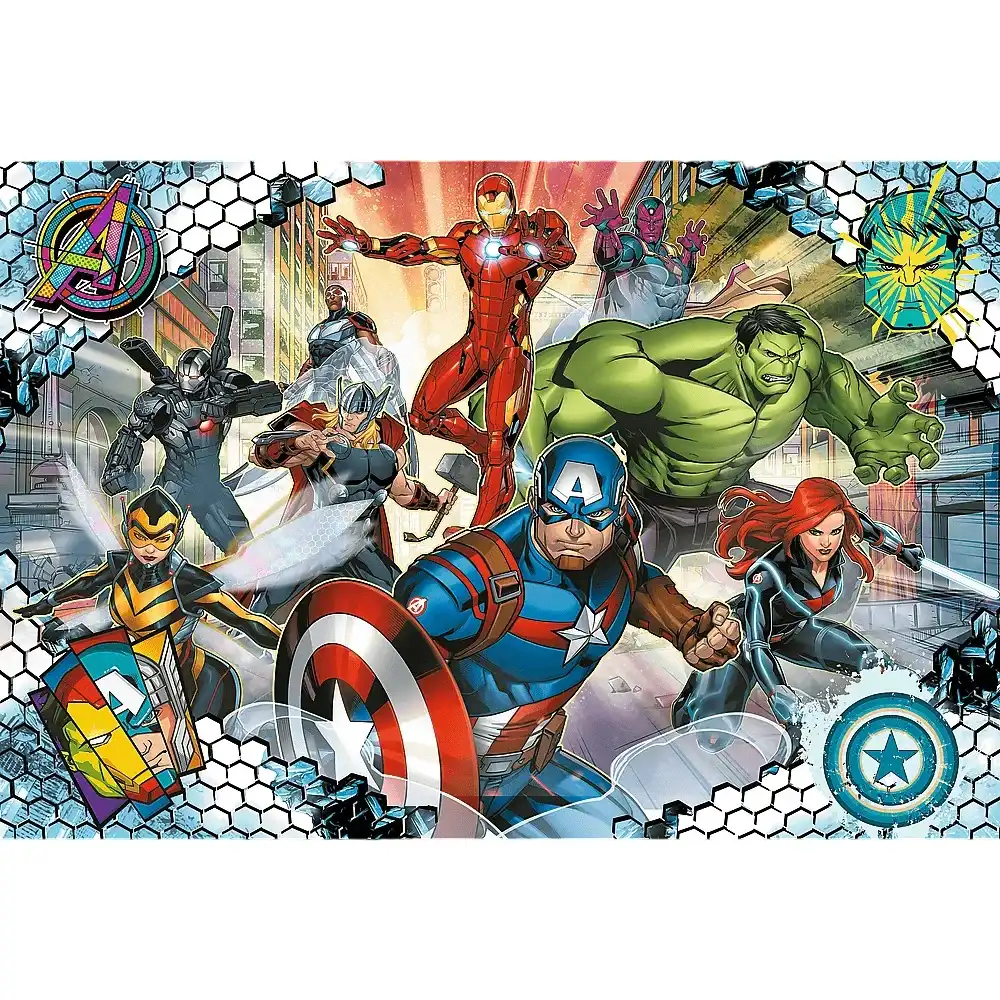 Trefl - Disney Marvel Famous Avengers Puzzle 100 Pieces - 16454