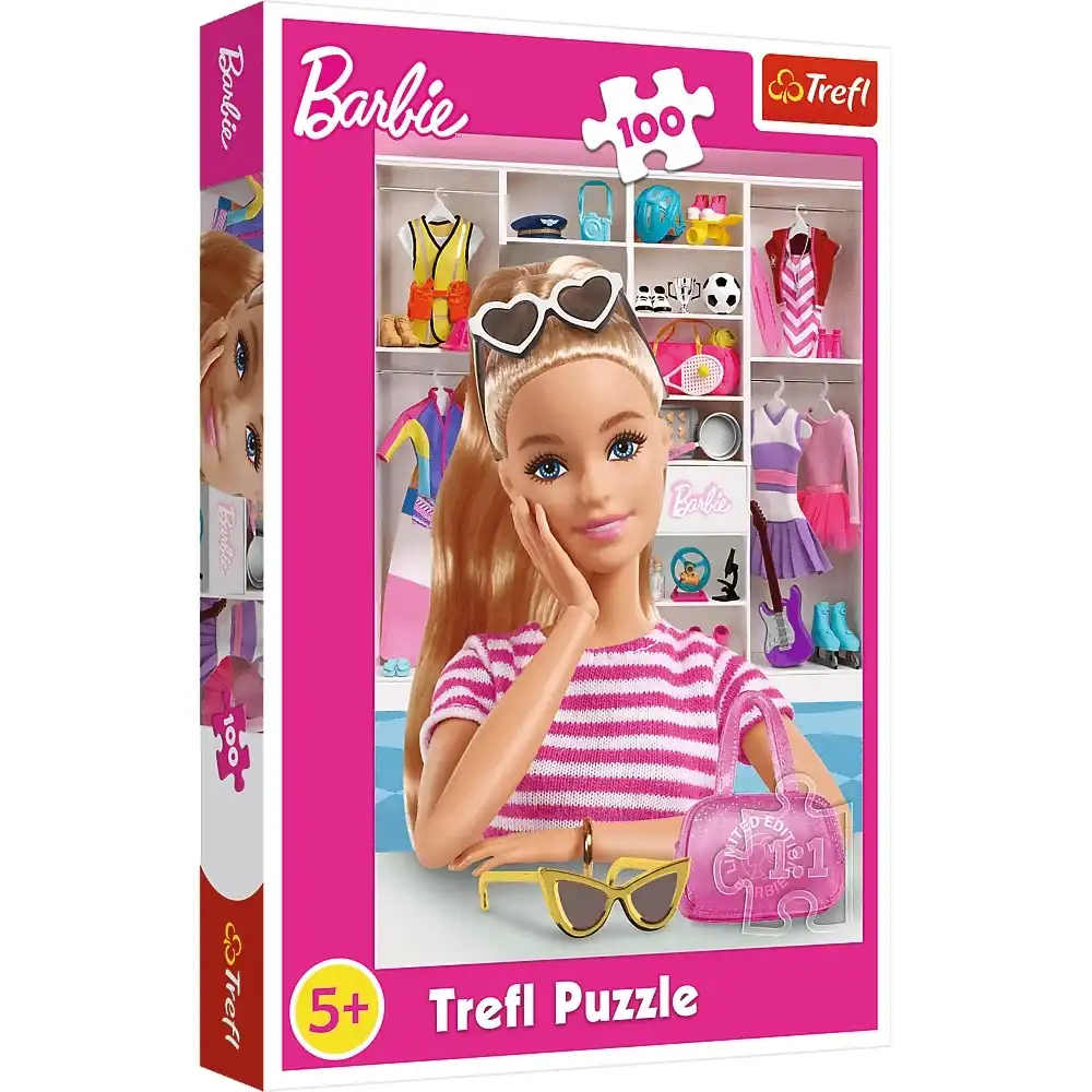 Trefl - Meet Barbie Puzzle 100 Pieces - 16458