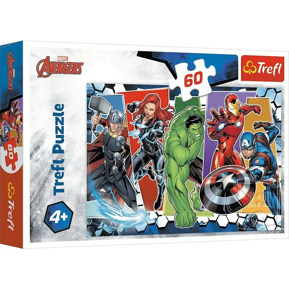 Trefl - The Avengers Invincible 60 Pieces - 17357