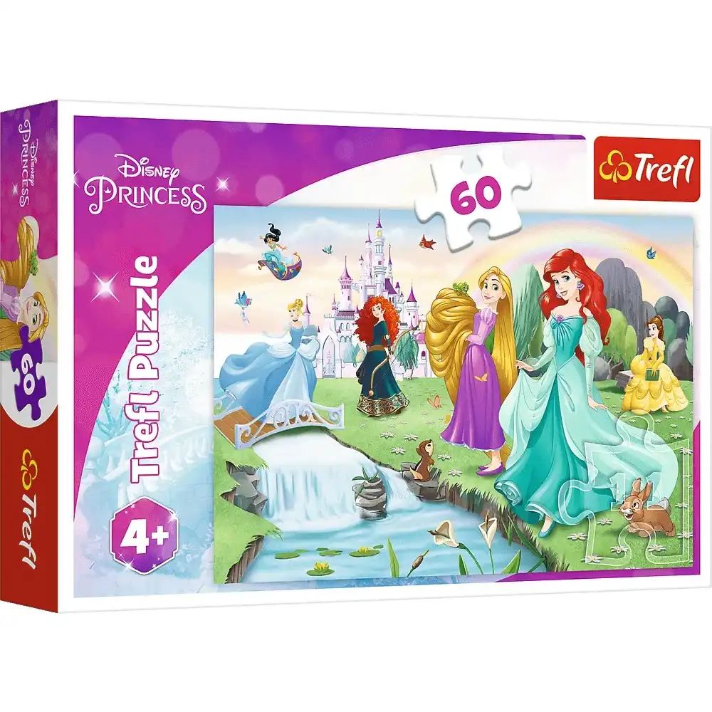 Trefl - Disney Meet the Princesses 60 Pieces - 17361