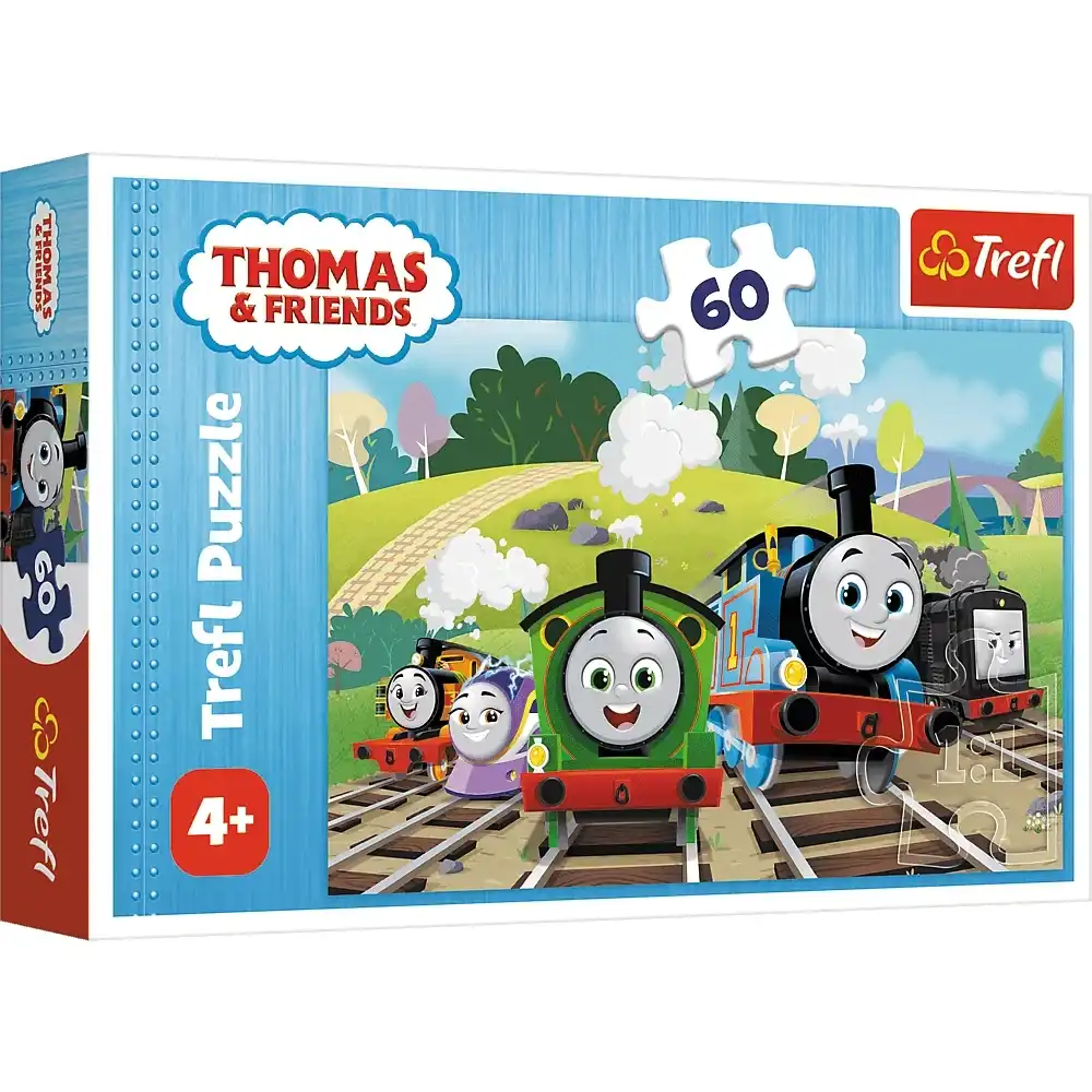 Trefl - Thomas and Friends Thomas on a Road Trip Puzzle 60 Pieces - 17379