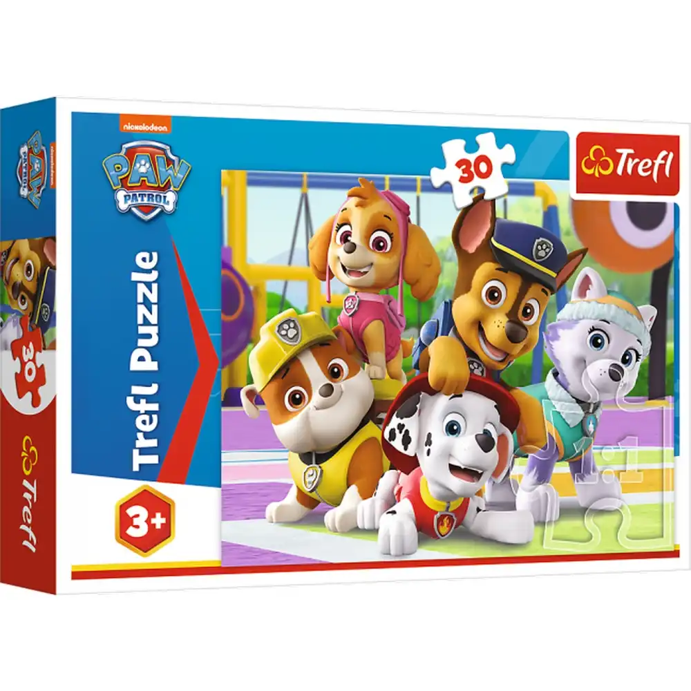 Trefl - Paw Patrol Always on Time Puzzle 30 Pieces - 18286