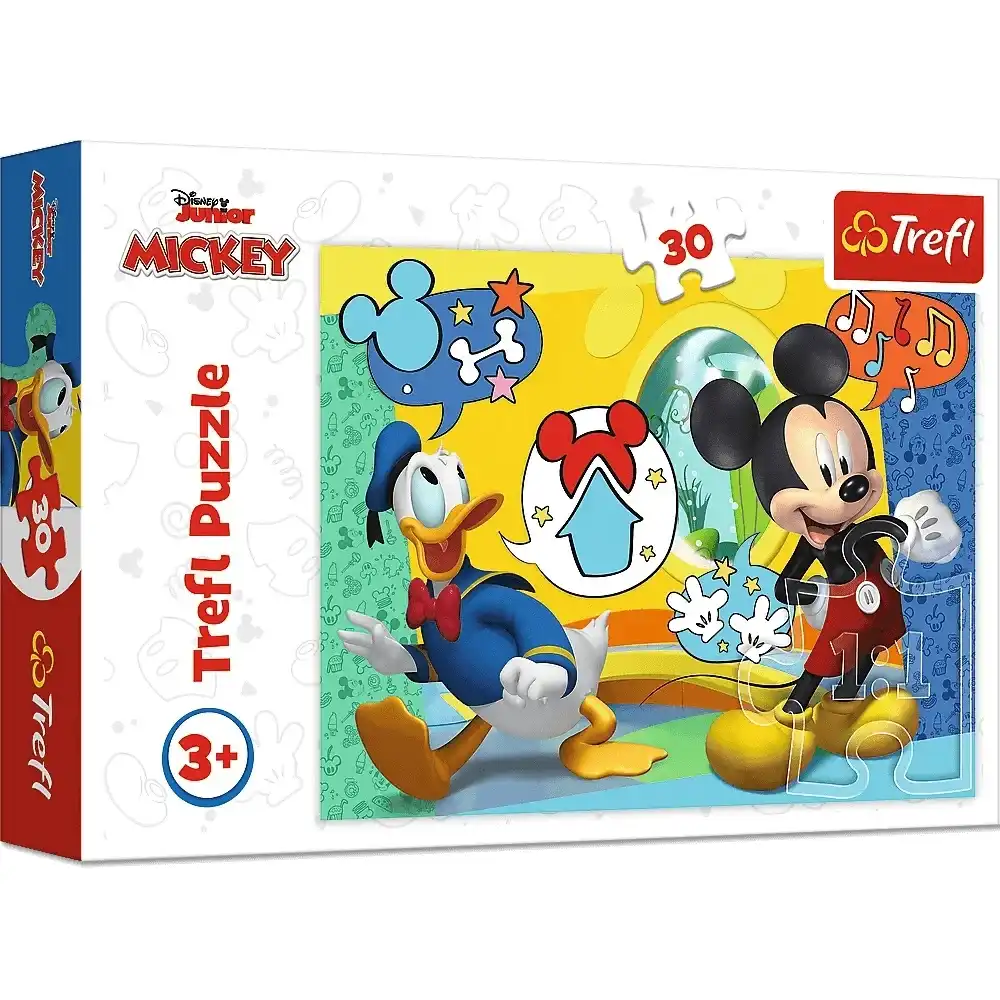 Trefl - Mickey Mouse and Funhouse Puzzle 30 Pieces - 18289