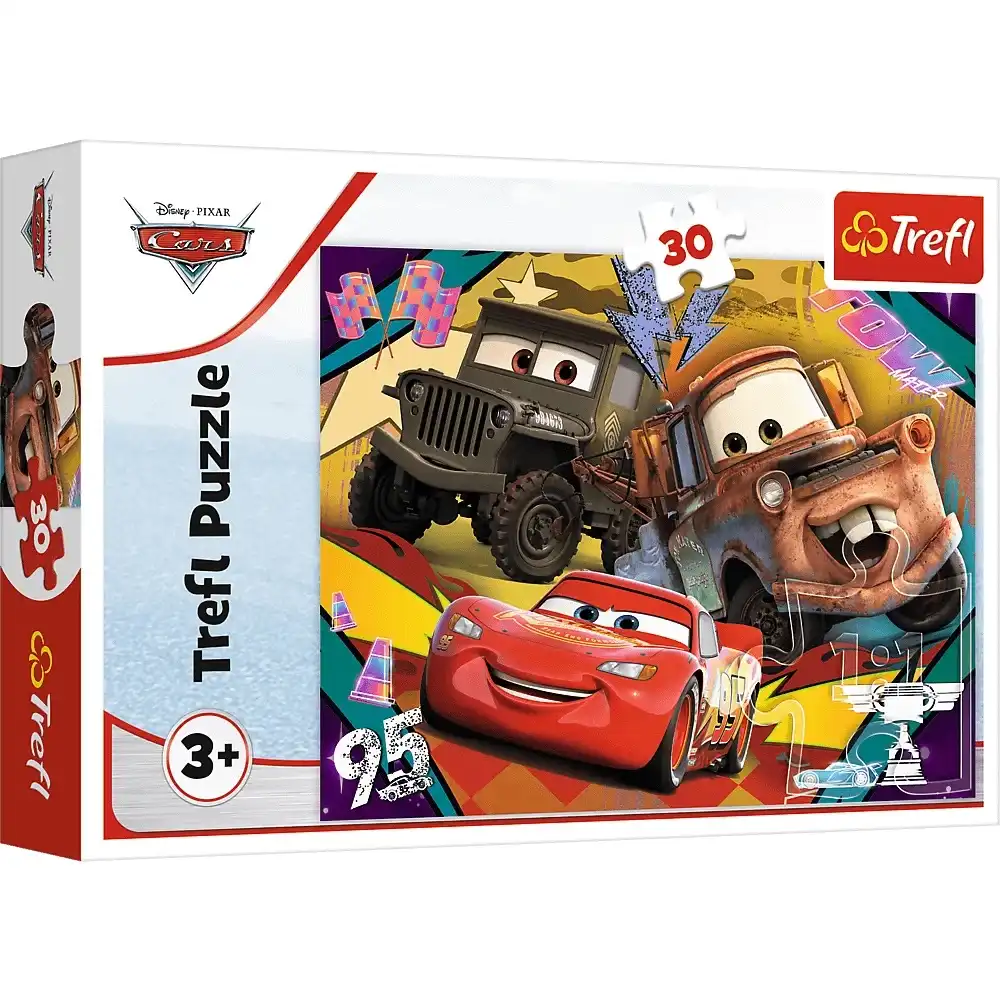 Trefl - Speeding Cars 30 Pieces - 18293
