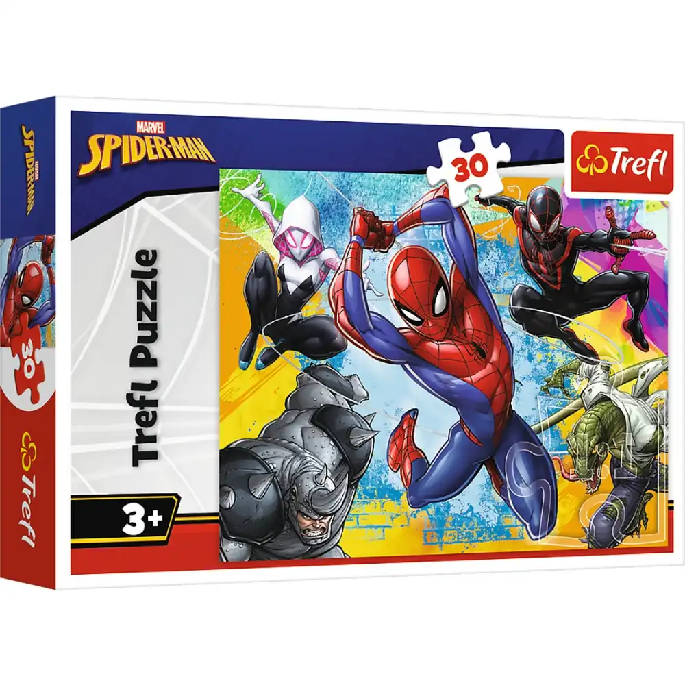 Trefl - Marvel Spiderman Puzzle 30 Pieces - 18307