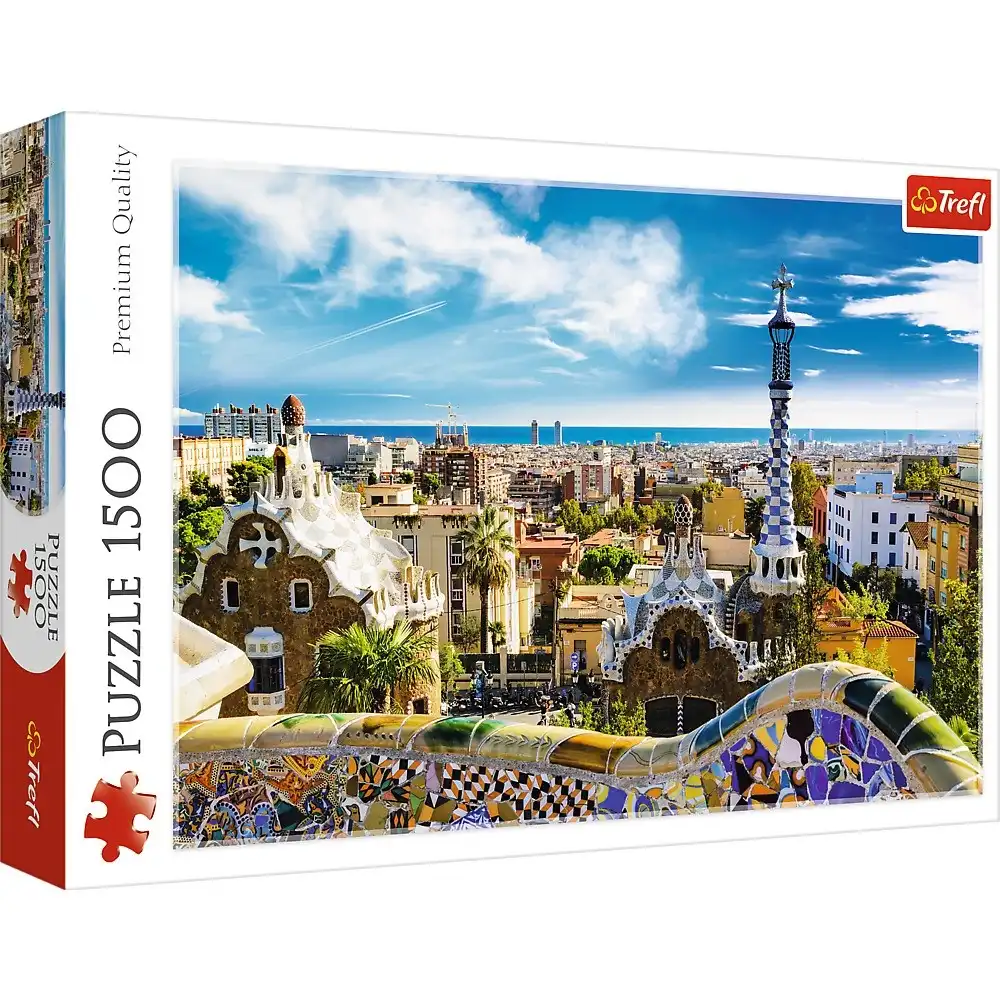 Trefl - Puzzle Park Güell, Barcelona 1500 Pieces - 26147