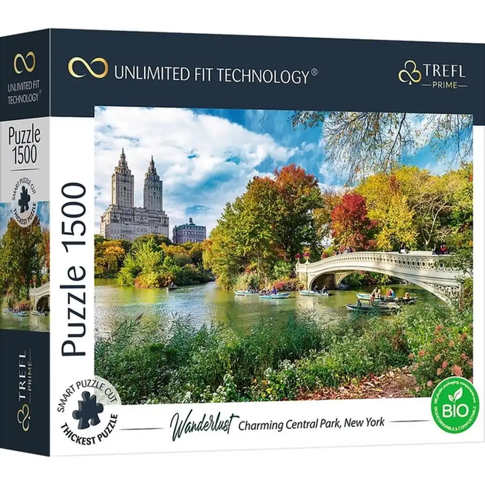 Trefl - Prime Charming Central Park, New York 1500 Pieces - 26194