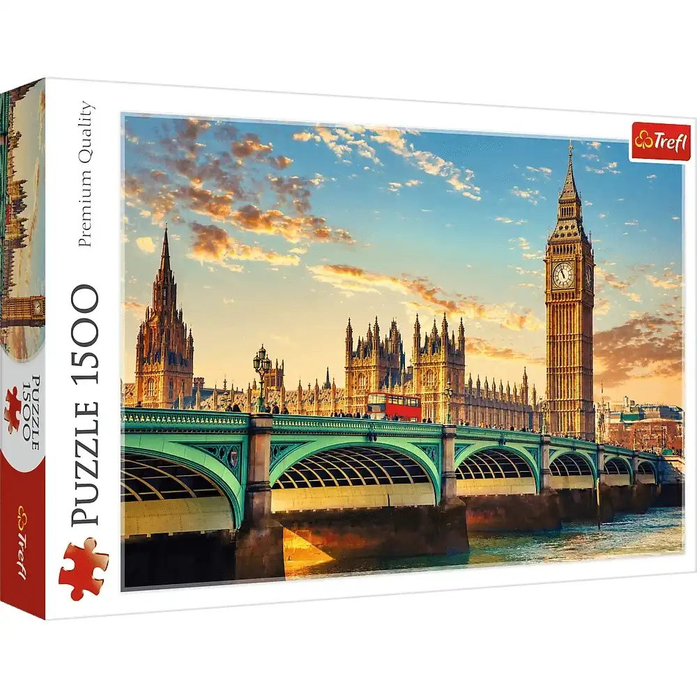 Trefl - London, United Kingdom Puzzle 1500 Pieces - 26202
