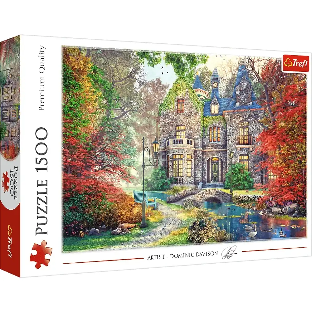 Trefl - Autumn Manor House Puzzle 1500 Pieces - 26213