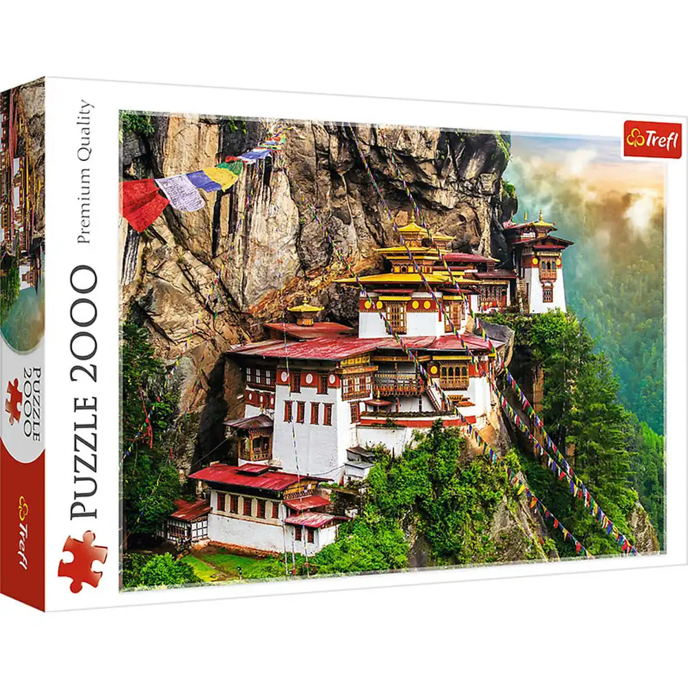 Trefl - Tiger's Nest Bhutan Puzzle 2000 Pieces - 27092