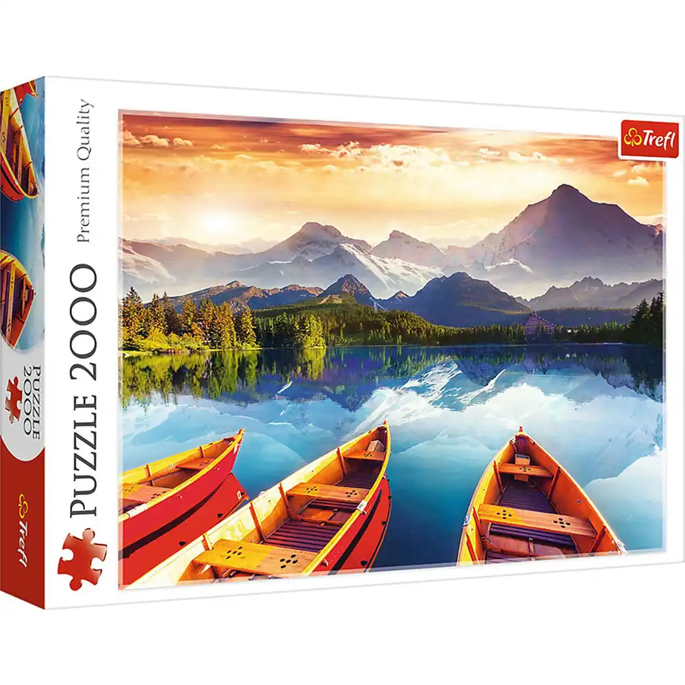 Trefl - 2000 Pieces Crystal lake Puzzle - 27096