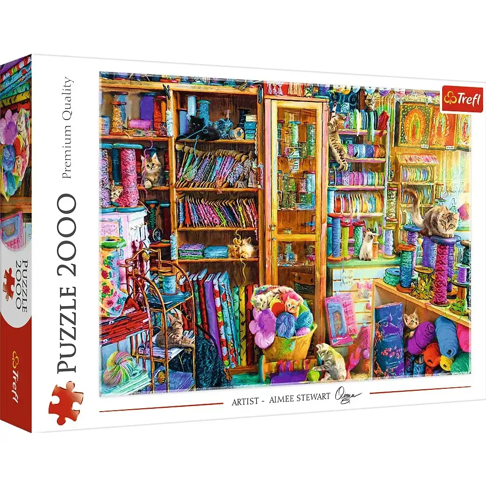 Trefl - Kitty Paradise Puzzle 2000 Pieces - 27113