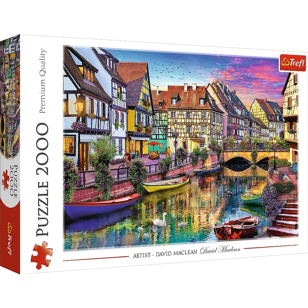 Trefl - puzzles Colmar, France 2000 Pcs - 27118