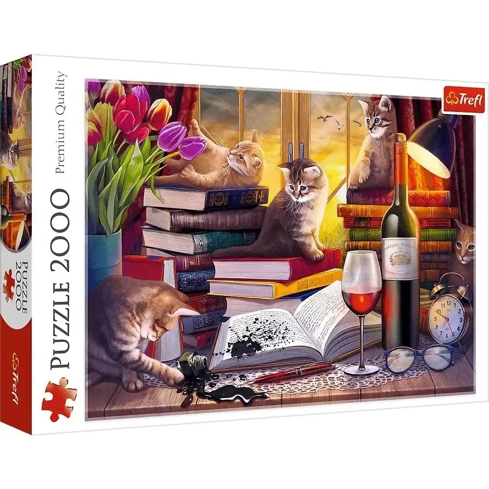 Trefl - Cats Evening Puzzle ( 2000 Pcs ) - 27126