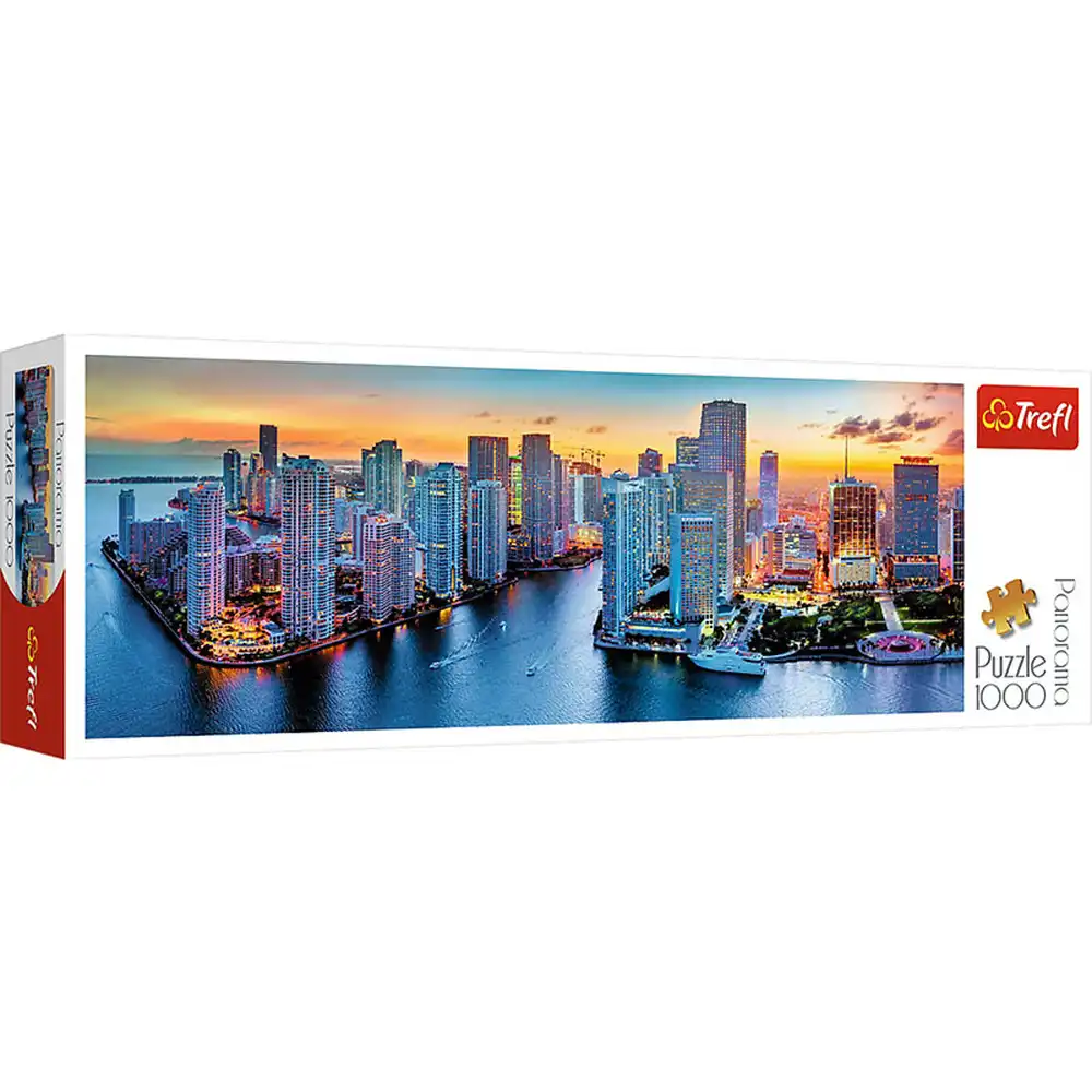 Trefl - Miami After Dark Panaroma Puzzle 1000 Pieces - 29027