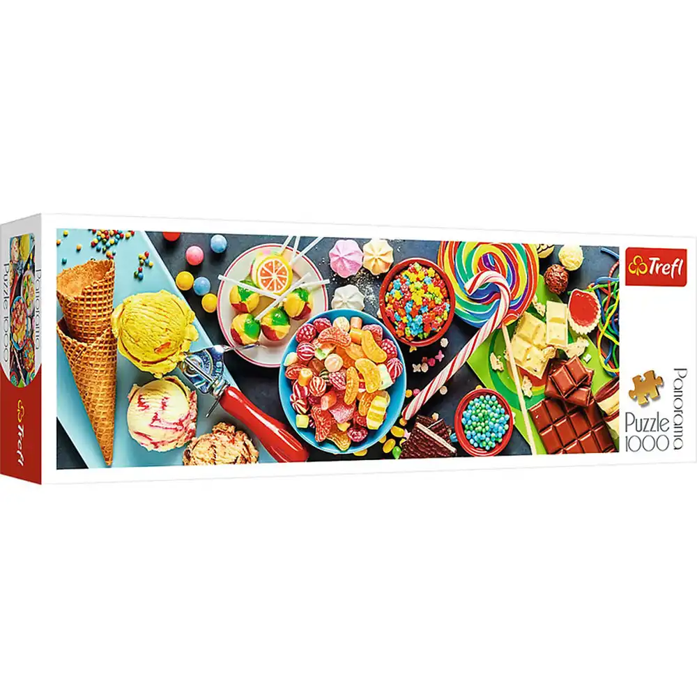 Trefl - Sweet Treats Panorama Puzzle 1000 Pieces - 29046