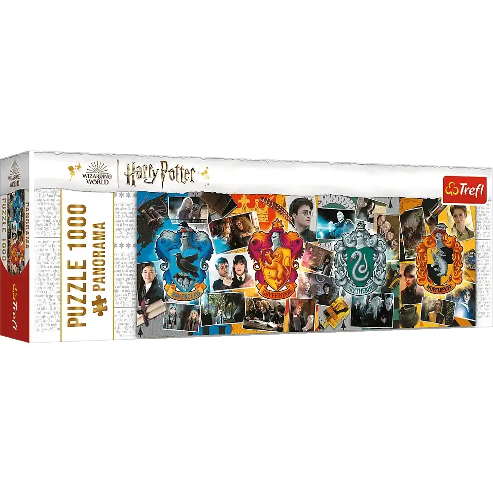 Trefl - The Four Houses of Hogwarts Panorama Puzzle 1000 Pieces - 29051