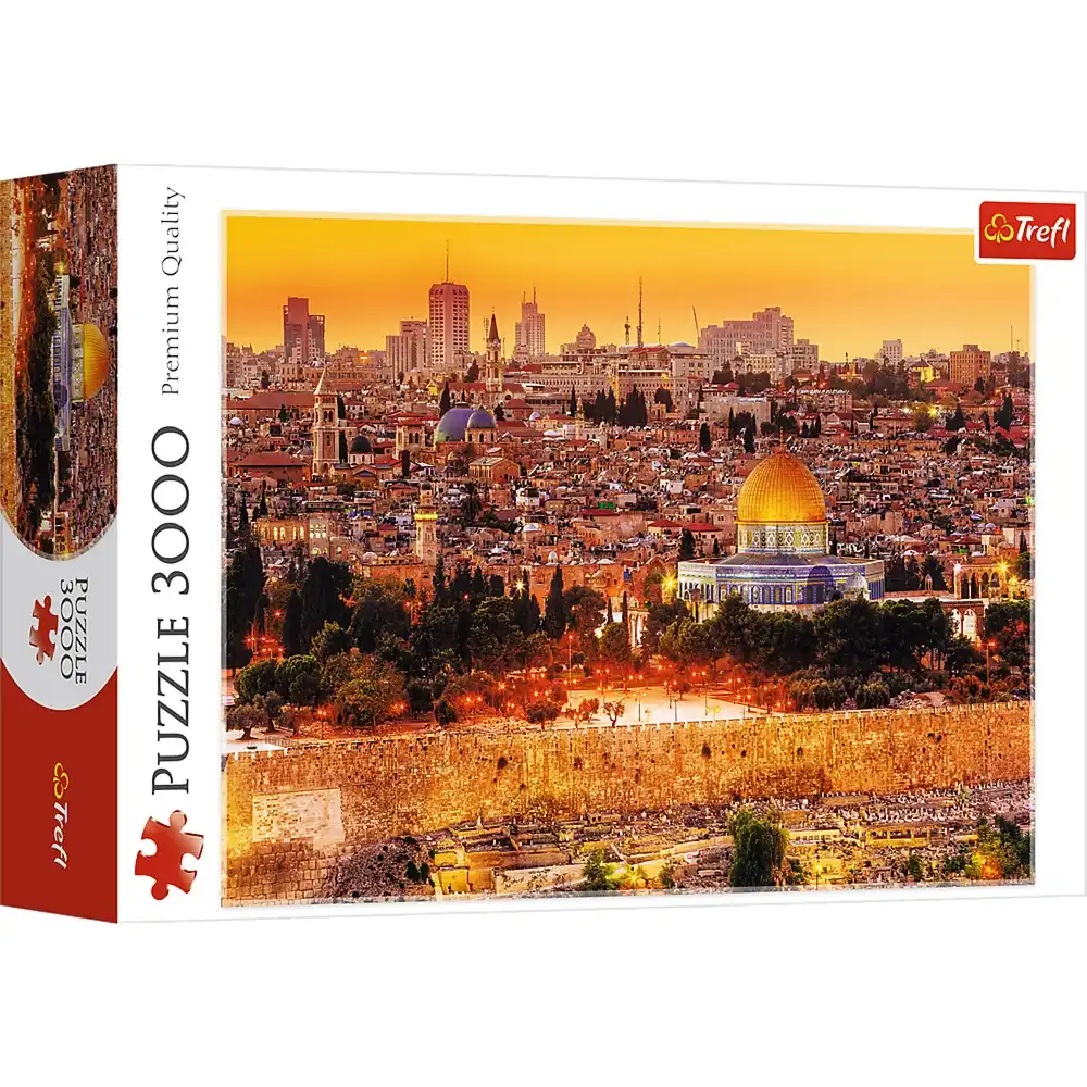 Trefl - The Roofs of Jerusalem 3000 Pieces - 33032
