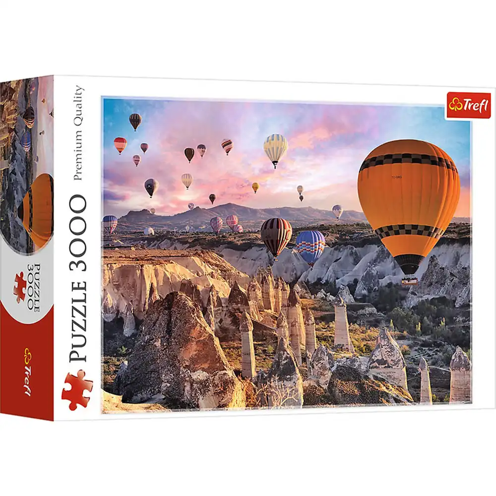 Trefl - Balloons Over Cappadocia Puzzle 3000 Pieces - 33059
