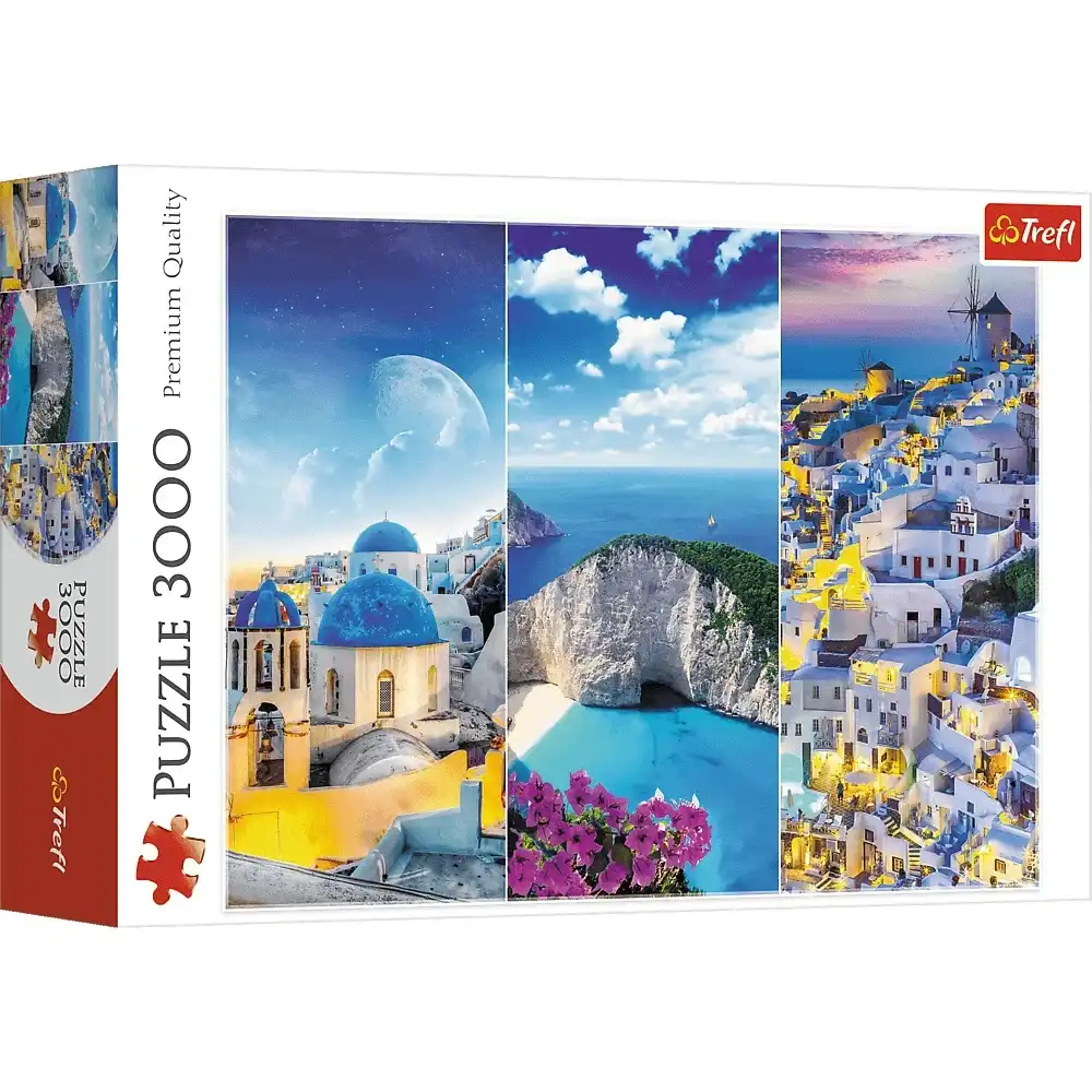 Trefl - Greek Holidays Puzzle 3000 Pieces - 33073