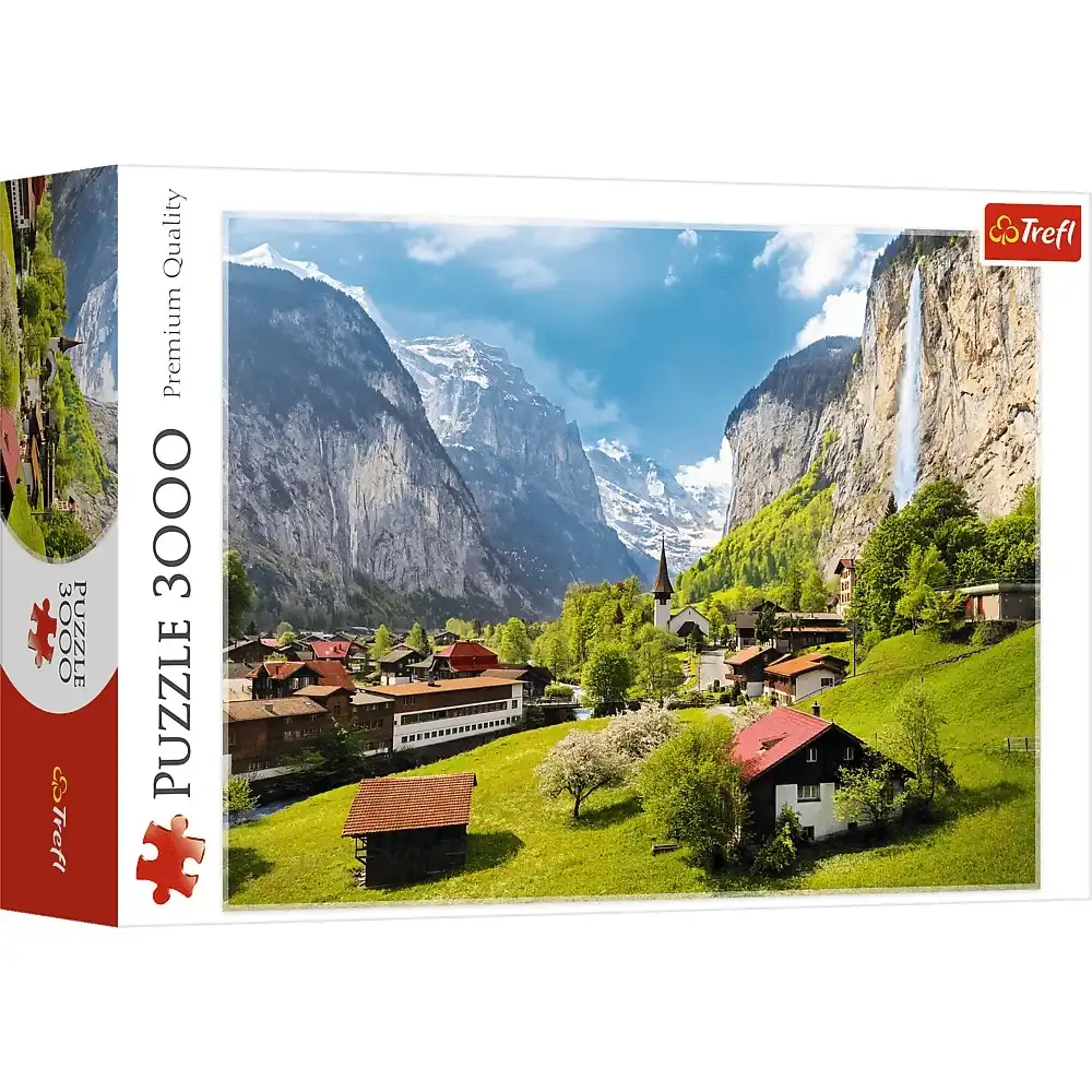 Trefl - Lauterbrunnen, Switzerland Puzzle 3000 Pieces - 33076