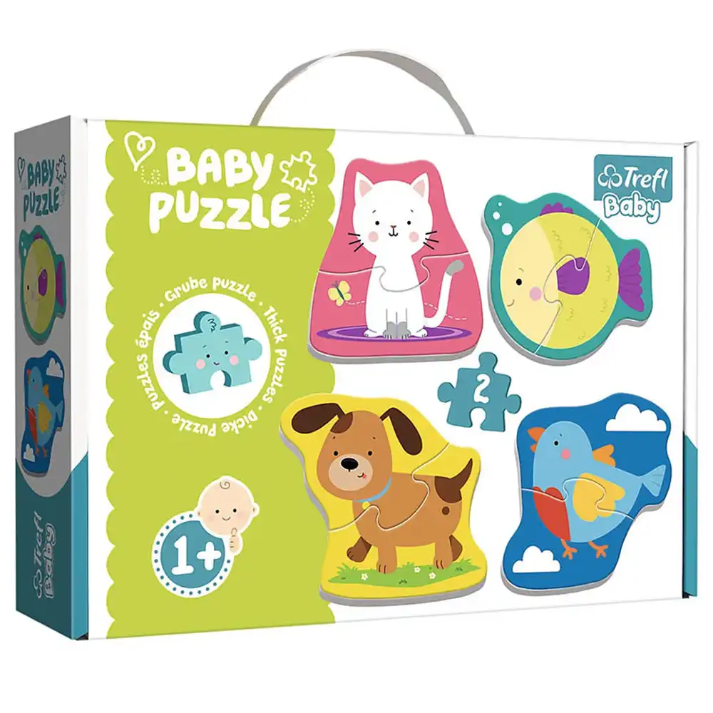 Trefl - Pets Shape Baby Puzzle - 36074