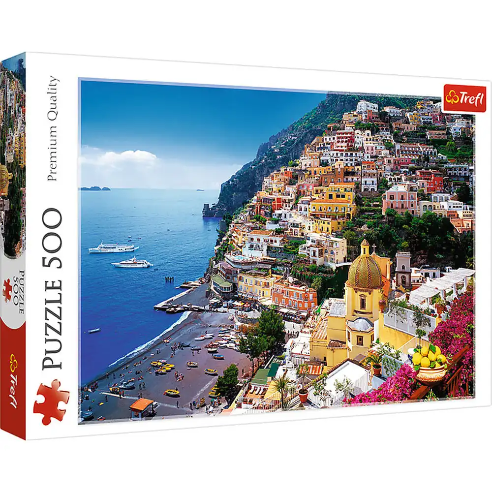 Trefl - Positano Amalphi Coast Italy Puzzle 500 Pieces - 37145