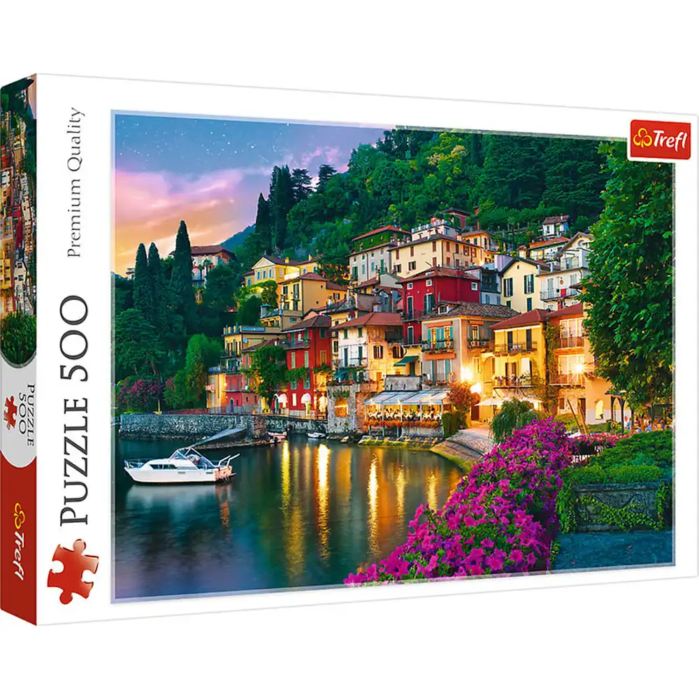Trefl - 500 Pieces Lake Como In Italy Puzzle - 37290
