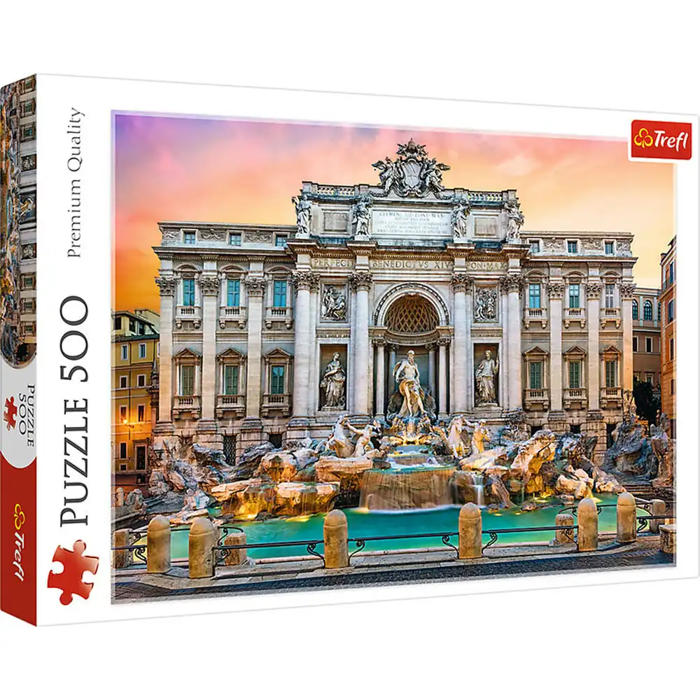 Trefl - Trevi Fountain Rome Puzzle 500 Pieces - 37292