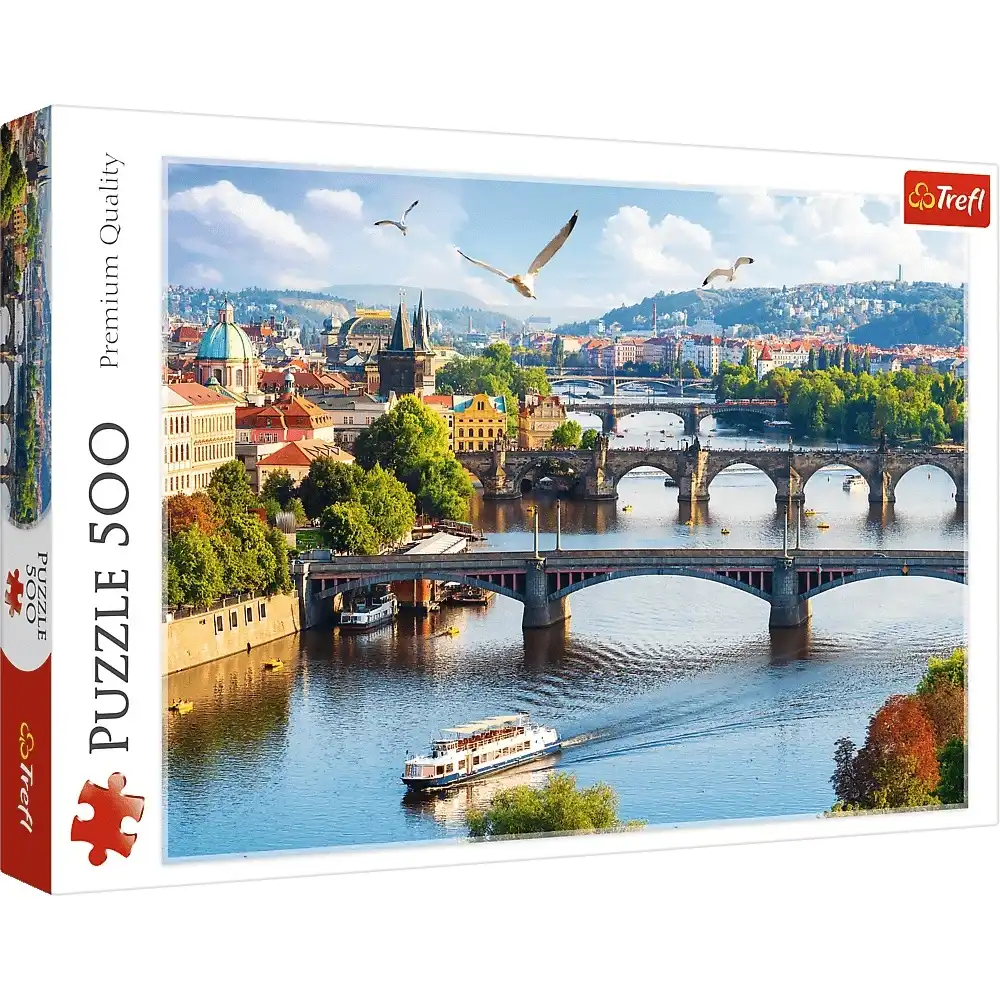 Trefl - Prague, Czech Republic Puzzle 500 Pieces - 37382