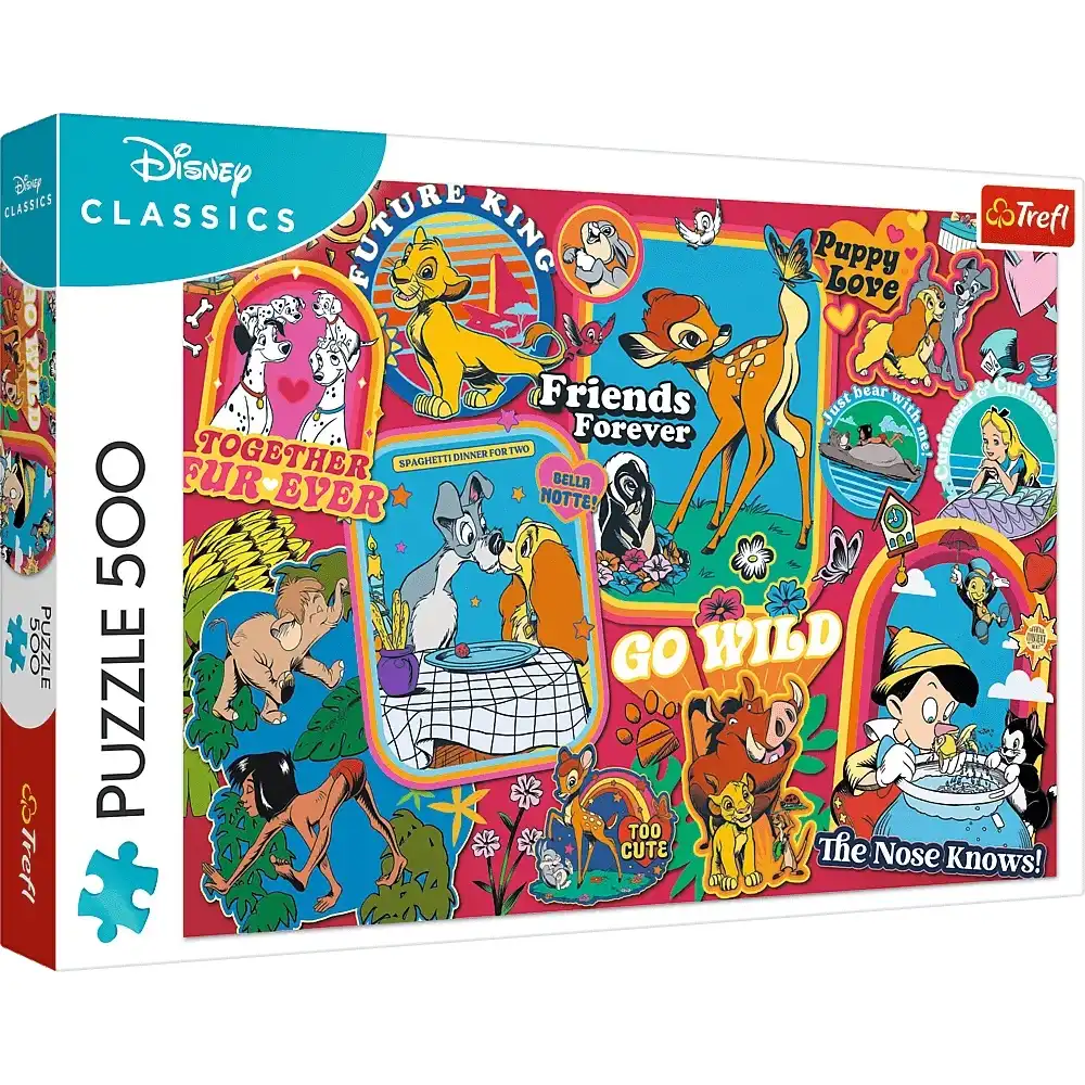 Trefl - Disney Over the Year Puzzle 500 Pieces - 37465